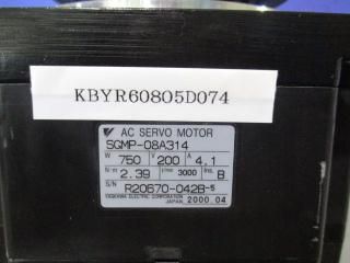 YASKAWA SGM-08A314 ACܥ⡼ 750W