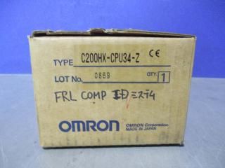  OMRON CPU UNIT C200HX-CPU34-Z