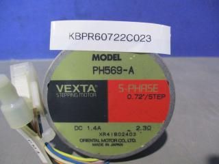  ORIENTAL MOTOR VEXTA STEPPING MOTOR 5-PHASE PH569-A