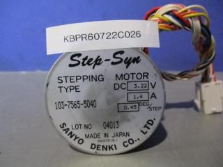  SANYO DENKI STEPPING MOTOR 103-7565-5040 DC3.22V