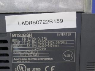 MITSUBISHI INVERTER FR-E720-0.75K  С  200-240V  0.75KW