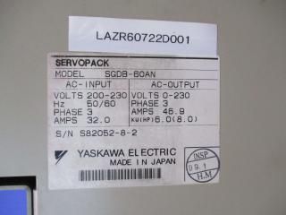  YASKAWA SGDB-60AN ܥѥå 6.0kW
