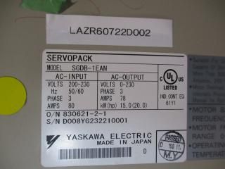  YASKAWA SGDB-1EAN ܥѥå 15.0kW