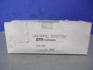  KURODA  UNI-WIRE SYSTEM SENSOR TERMINAL STV-16T