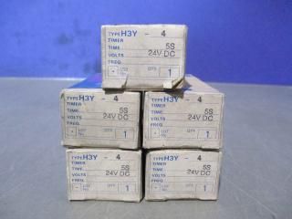  OMRON TIMER H3Y-4- 5