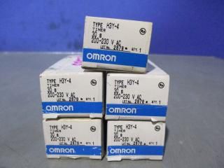  OMRON TIMER H3Y-4- 5