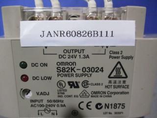 OMRON POWER SUPPLY S82K-03024 ѥץ饤