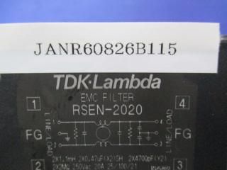 TDK LAMBDA EMO FILTER RSEN-2020  2