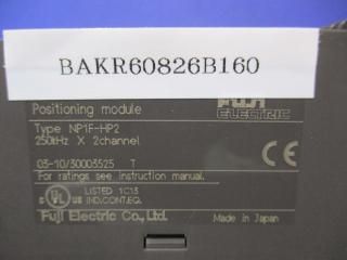 FUJI NP1F-HP2 POSITIONING MODULE