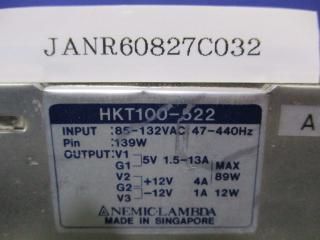 NEMIC-LAMBDA POWER SUPPLY HKT100-522/A 139w