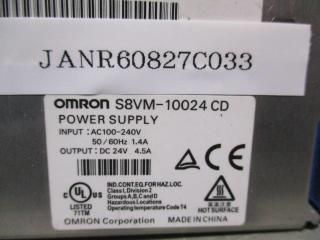 OMRON POWER SUPPLY S8VM-10024CD AC100-240V 1.4A DC 24V 4.5A