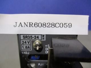 Nemic Lambda SR35-24, 24 Volt, 1.8 Amp, DC Power Supply, 100/220VAC input