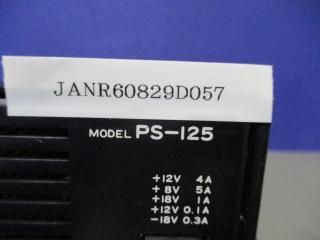 POWER SUPPLY PS-125