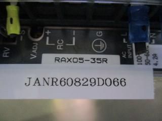 TDK POWER SUPPLY RAX05-35R 