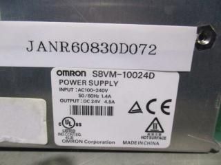 OMRON POWER SUPPLY S8VM-10024D AC100-240V 1.4A DC 24V 4.5A