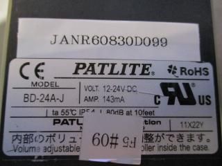 PATLITE BD-24A-J ѥȥ饤 ŻҲδ