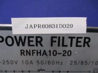 Fuji Electric RNFHA10-20 Power Filter 