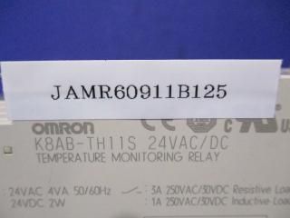 OMRON TEMPERATURE MONITORING RELAY K8AB-TH11SĴ 24VAC/DC 2