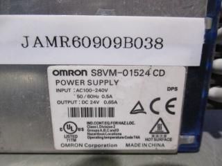 OMRON POWER SUPPLY S8VM-01524CD å󥰡ѥץ饤 DC24V 0.65A