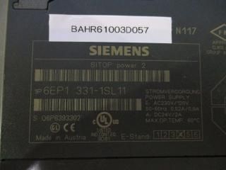  SIEMENS SITOP power 2 6EP1 331-1SL 11 Power Supply