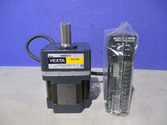 新古 ORIENTALMOTOR VEXTA BRUSHLESS DC MOTOR FBLM5120W-GFB /GEAD HEAD GFB5G15  - growdesystem