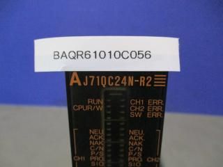  Mitsubishi PLC Communication Module Card  AJ71QC24N-R2