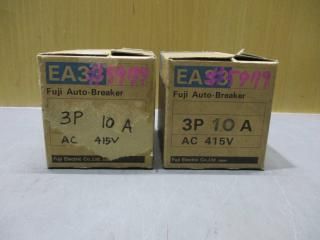  Fuji Electric EA33 AUTO BREAKER 10A AC220V 2.5kA 2