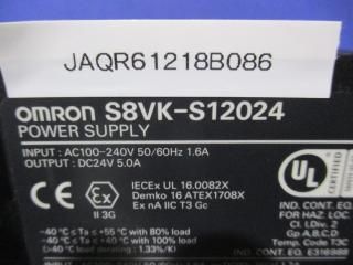  OMRON S8VK-S12024 å󥰥ѥץ饤 AC100-240V