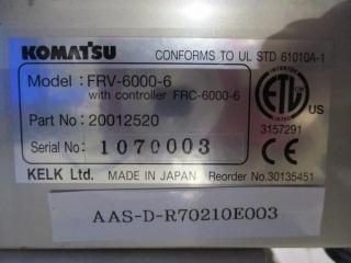  KOMATSU CHILLER FRV-6000-6 WITH CONTROLLER FRC-6000-6 <ʧ>