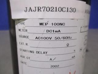  Daiichi MEP-100NC Meter Relay AC100V 50/60Hz