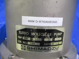  SHIMADZU TMP280-LC TURBO MOLECULAR PUMP