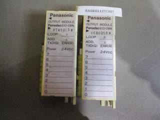  PANASONIC PANADAC610-08N. OUTPUT MODULE 24VDC 2ĥå