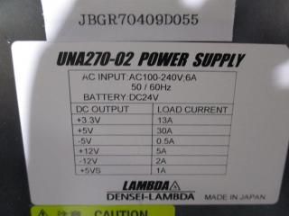  LAMBDA UNA270-02 POWER SUPPLY 50/60Hz