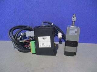  ORIENTALMOTOR DRSM42-04A2AZAK STEPPING MOTOR/ AZD-K DRIVER
