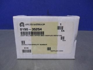  APPLIED MATERIALS 0190-35254 ASSY BELLOWS UPPER MAG COUPLED