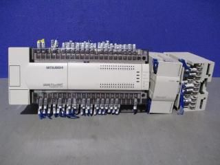  MITSUBISHI FX2N-64MT/FX2N-16EX/FX2N-5A 