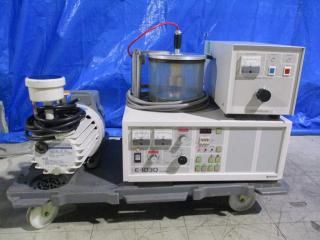  HITACHI CONDENSER MOTOR EFNOU-KQ 0.4KW/VACUUM PUMP VR16W/󥹥ѥå E-1030 ݥ OK  ̡