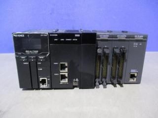  KEYENCE KV-7500/KV-XH16ML/KV-C64XC/KV-C64TD/KV-FL20V