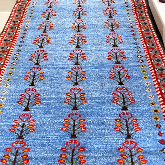 手織りトルコ絨毯 ランナーラグ 158×64cm Handmade Turkish Carpet Runner Rug TRR001 -  labirent