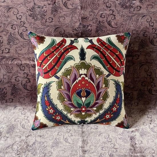 トルコ製　クッション　カバー トルコテキスタイルクッションカバー 43×41cm Turkish Textile