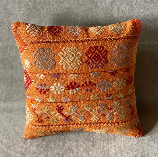 40cm キリムピロー・ハンドメイドクッションカバー KILIM CUSHION COVER K400171 - labirent