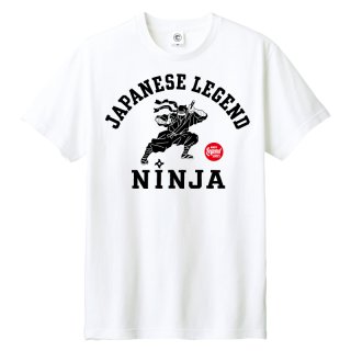 JAPANESE LEGEND<br>忍者<br>コットンTシャツ<br>ホワイト
