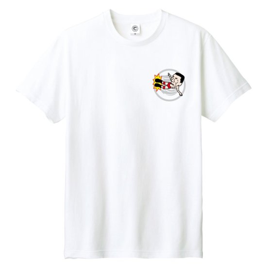 ジャイアント馬場 32文ロケット砲 コットンTシャツ ホワイト