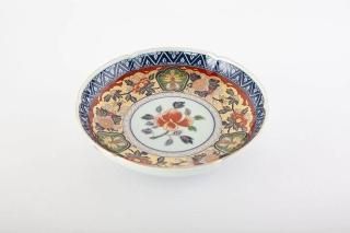 明治期 伊万里焼 染付 深皿 大鉢 中鉢 骨董品 梅 松 扇子