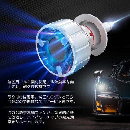 純正交換用 LEDバルブ ガラスピラー