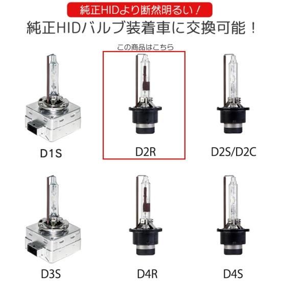 純正交換用HIDバルブ 色選択可能 D2R HONDA