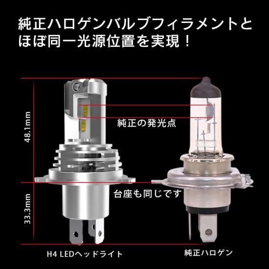 ハロゲンランプからLEDバルブへ交換！