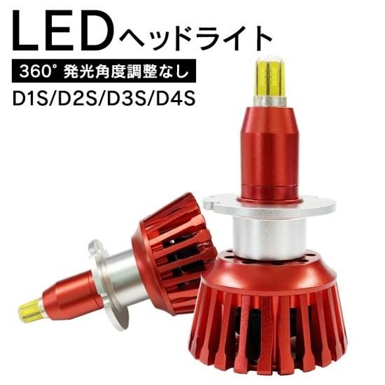 LED ヘッドライト 純正HIDランプをLED化へ