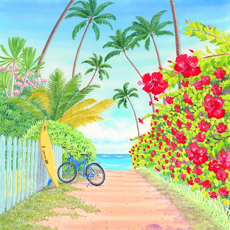 栗乃木ハルミ「portofino2」 栗乃木ハルミ「portofino2」 - 栗乃木ハルミ（くりのきはるみ