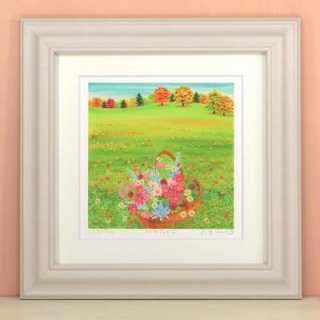 栗乃木ハルミ「秋の花かご」の商品画像